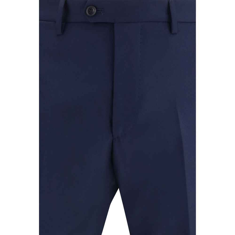 Tagliatore Blue Wool Two-Piece Suit
