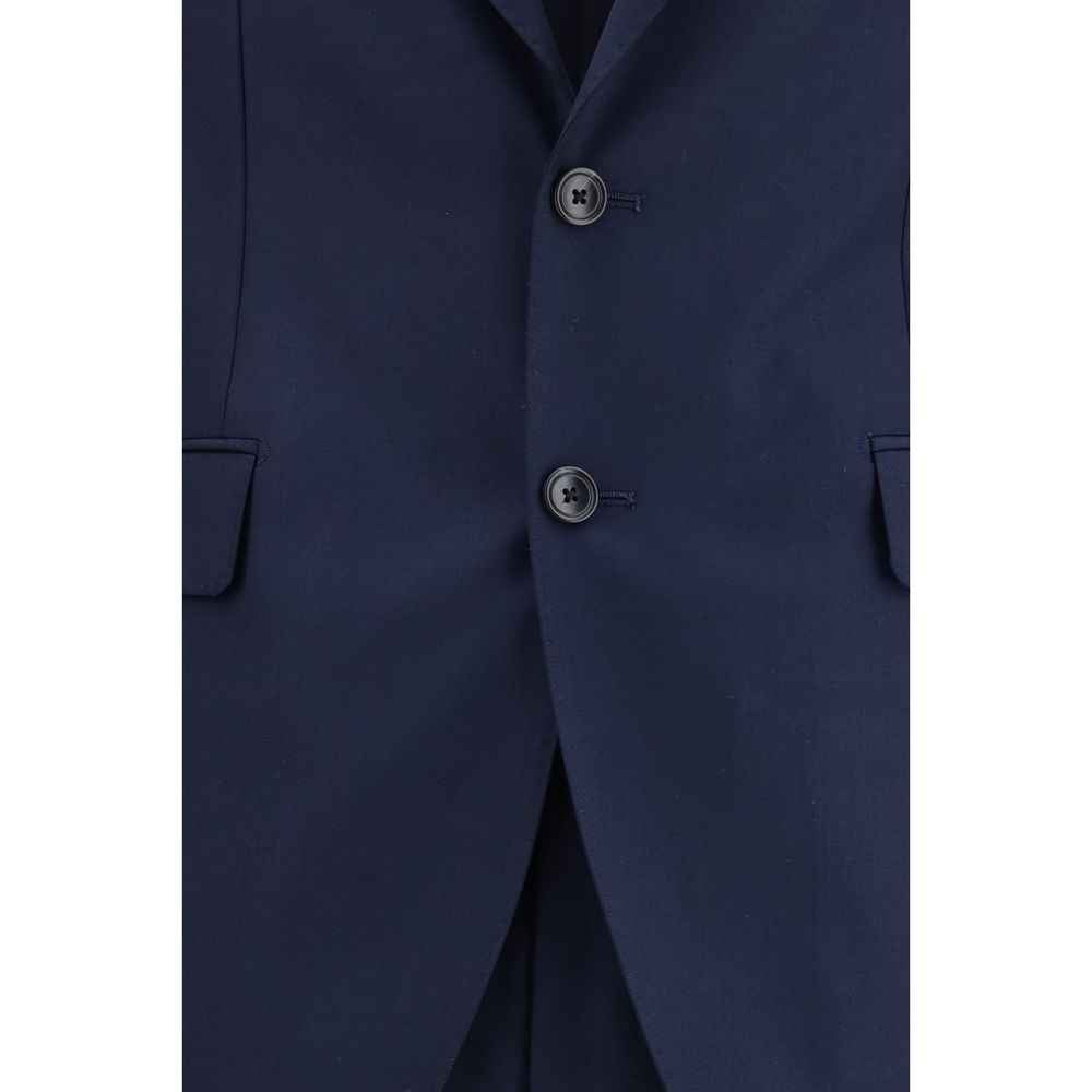Tagliatore Blue Wool Two-Piece Suit