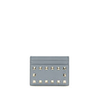 Valentino Garavani Blue Calf Leather Bos Taurus Wallet