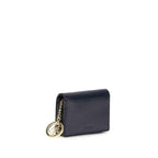 Ganni Black Recycled Leather Wallet