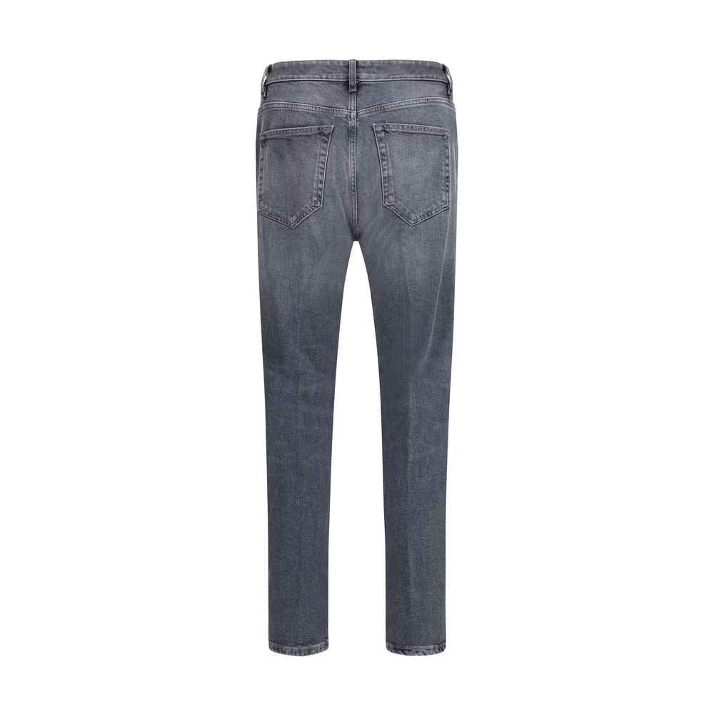 PT Torino Gray Cotton Jeans Denim