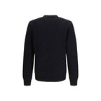 Fendi Black Wool Oves Aries Sweatshirt