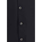 Herno Blue Elastane Coat