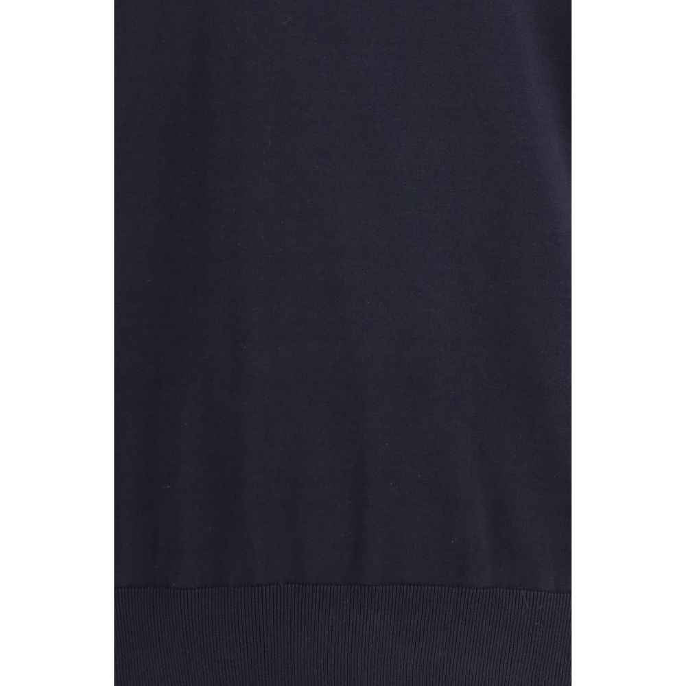 Laneus Blue Cotton Sweatshirt