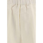 Laneus Beige Viscose Casual Pants