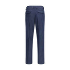 Cruna Blue Tencel Casual Pants