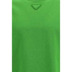 Prada Bicolor Cotton T-Shirt