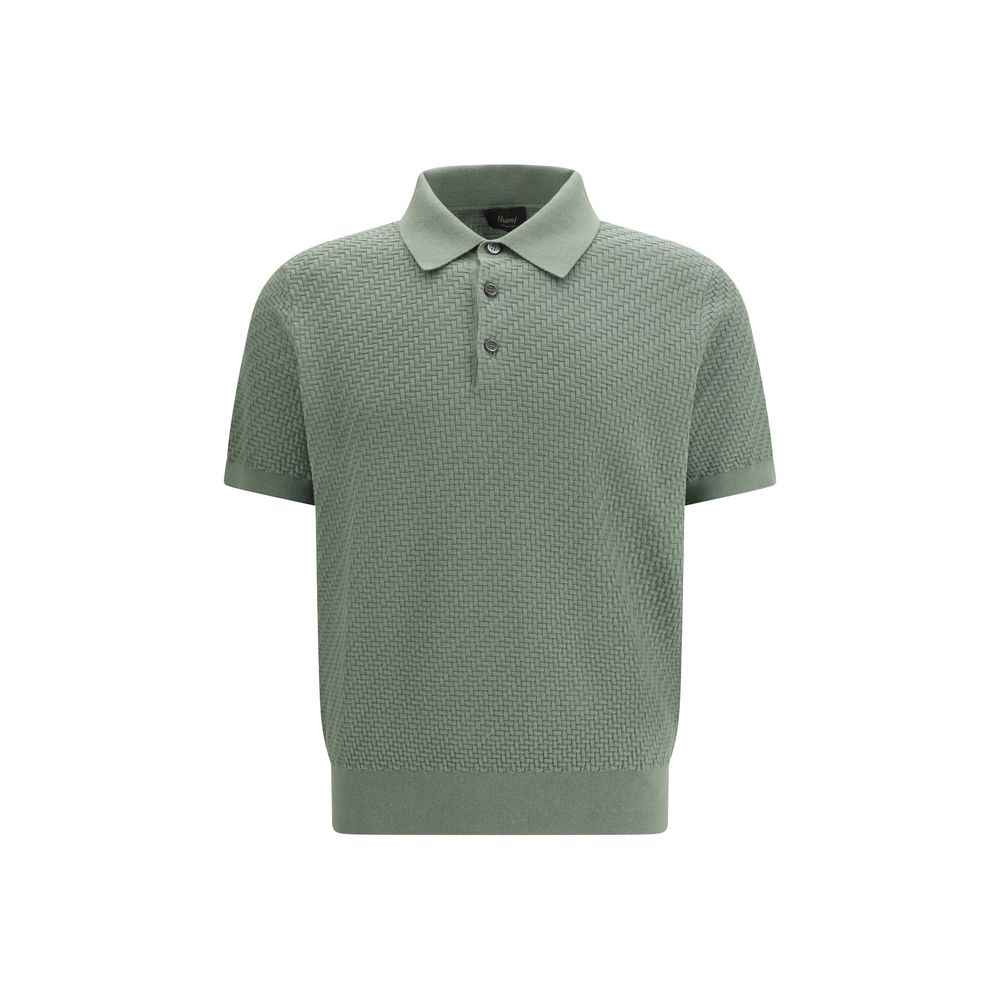 Brioni Bicolor Cotton Polo Shirt