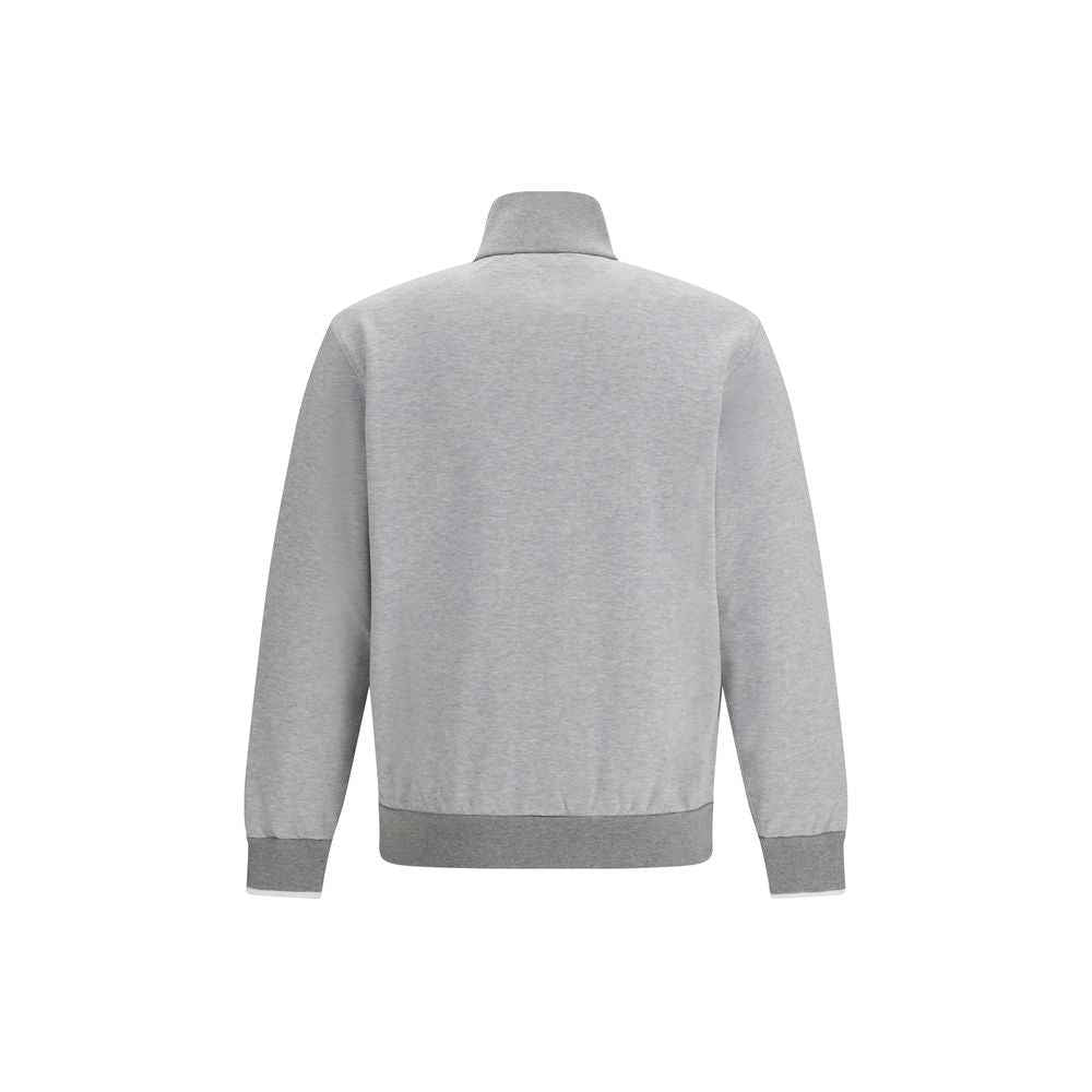 Brioni Gray Cotton Sweatshirt