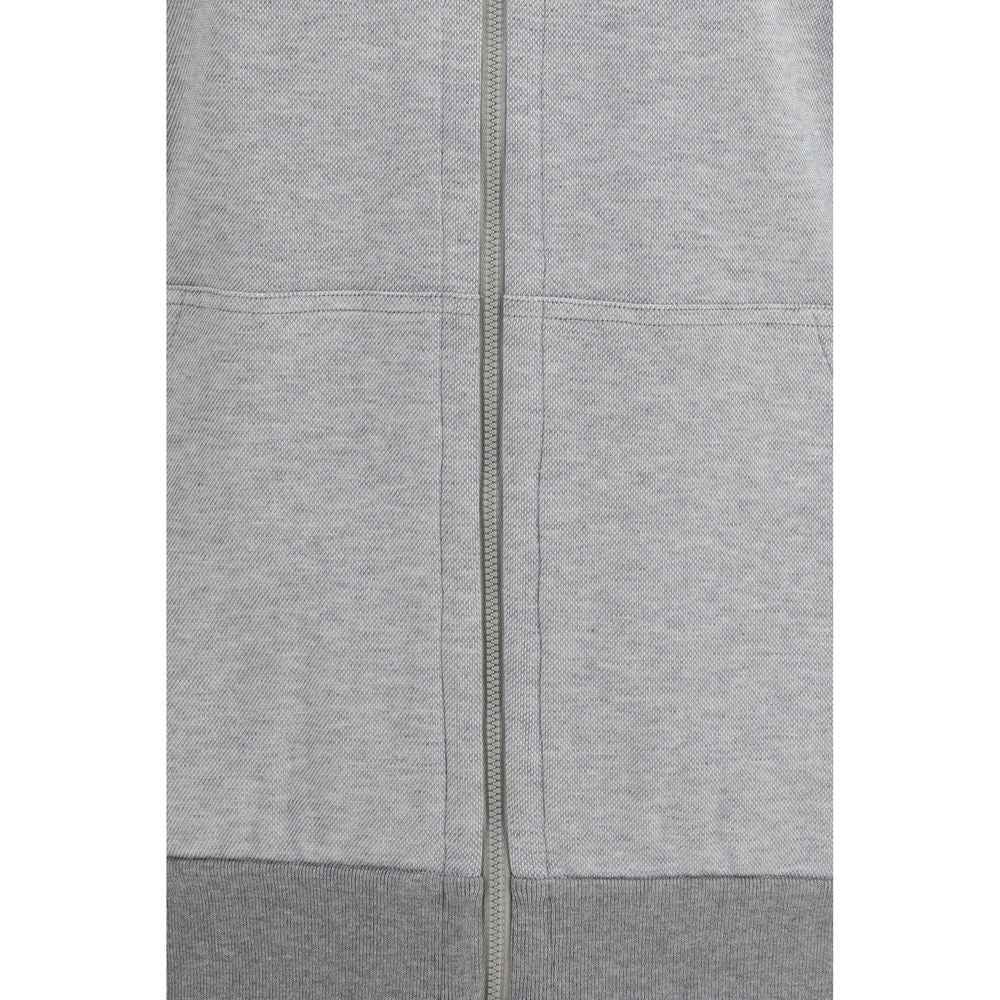 Brioni Gray Cotton Sweatshirt