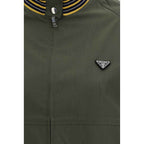 Prada Bicolor Polyester Bomber