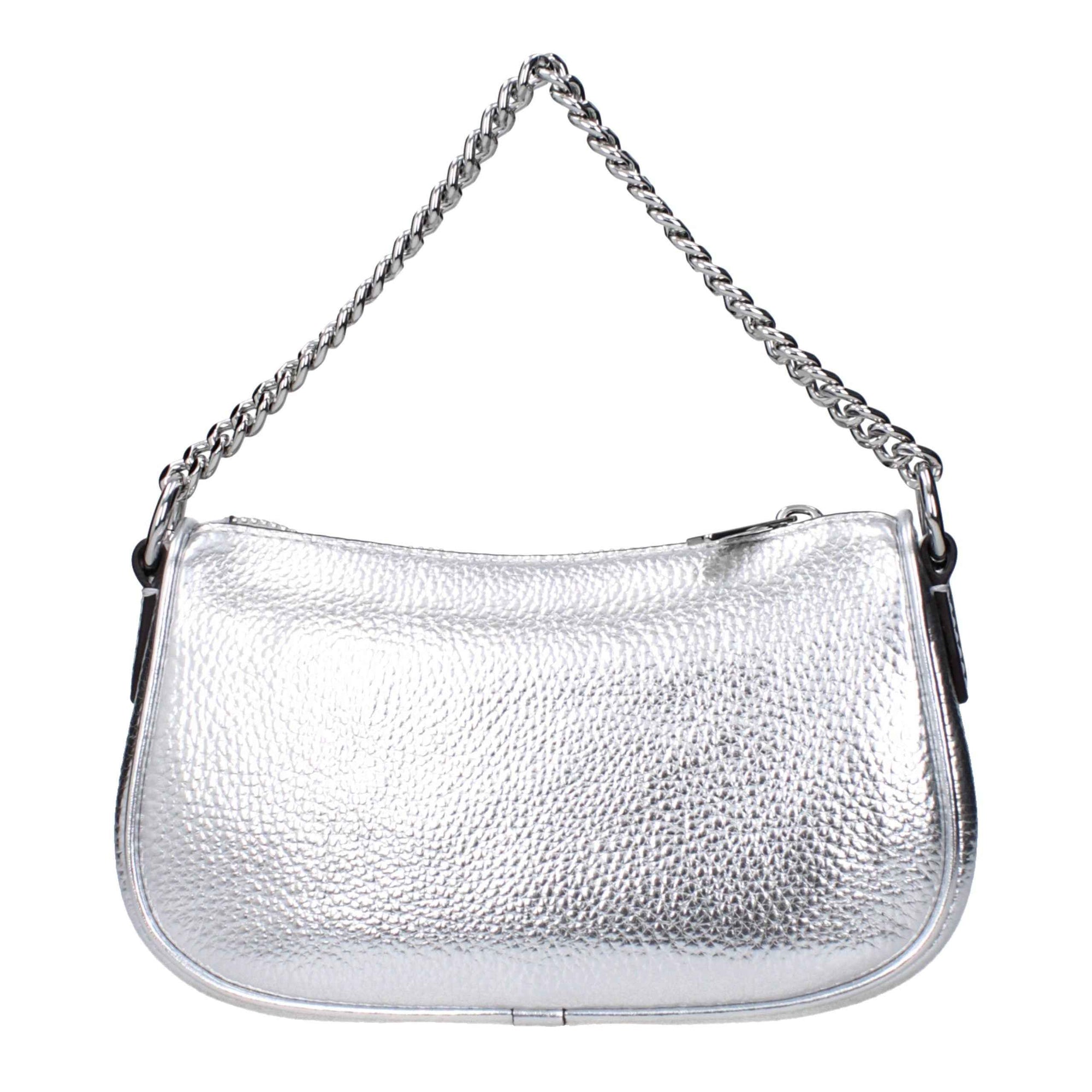 Michael Kors Gray Leather Handbag