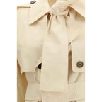 Burberry Beige Polyester Trench Coat