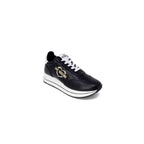 Love Moschino Black Leather Low Top Sneakers