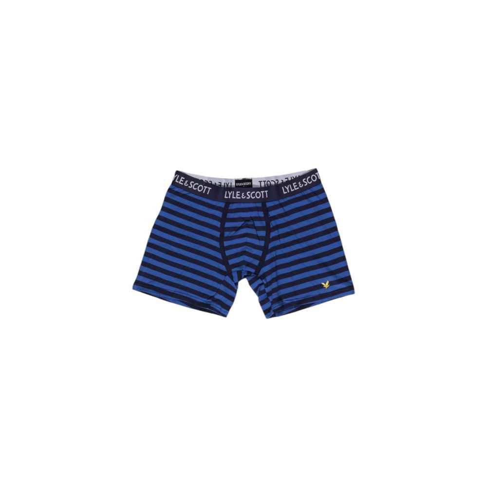 Lyle & Scott Blue Cotton Boxers