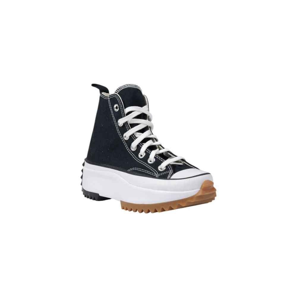 Converse Black And White Fabric Chunky Sneakers
