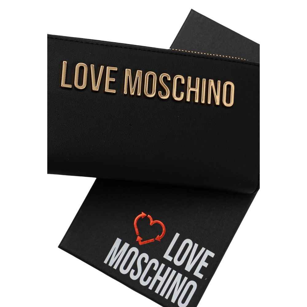 Love Moschino Black Polyethylene Wallet