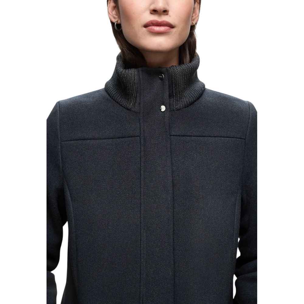 Street One Blue Polyester Coat