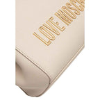 Love Moschino Beige Polyethylene Handbag