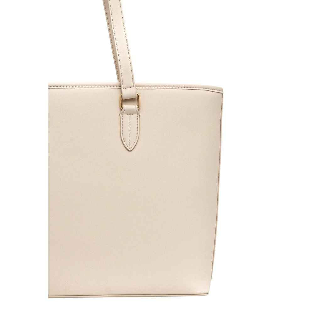 Love Moschino Beige Polyethylene Handbag
