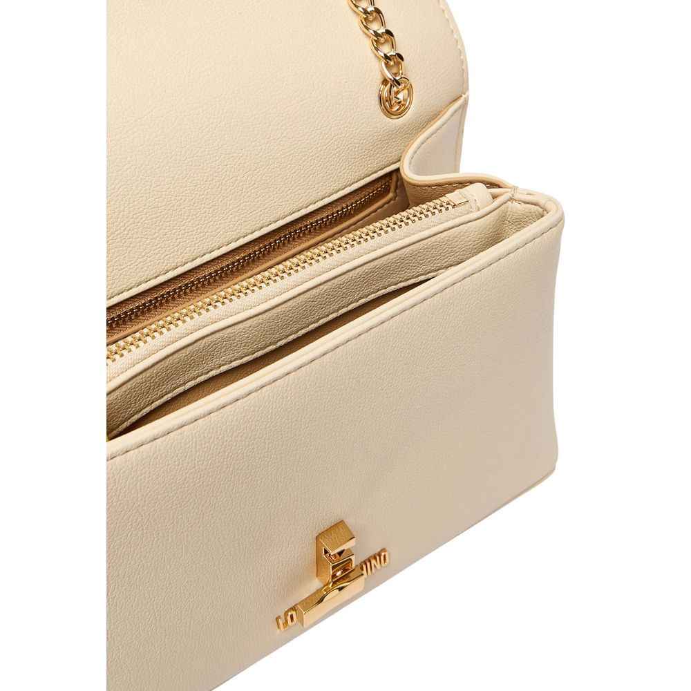 Love Moschino Beige Polyethylene Handbag