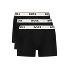 Hugo Boss Black Cotton Men Boxer