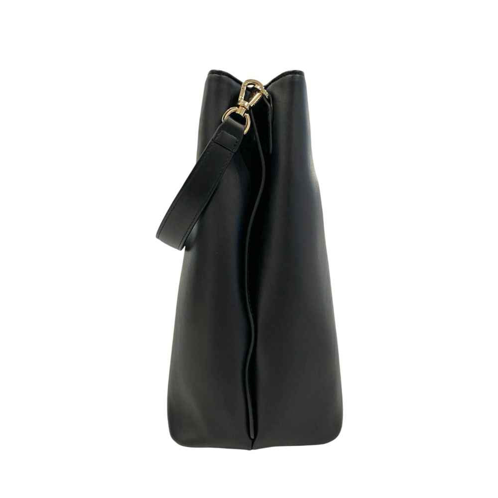 Twinset Black PU Women Shoulder Bag