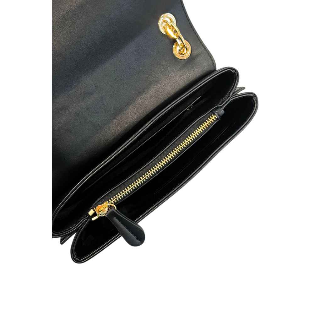Twinset Black PU Women Crossbody Bag