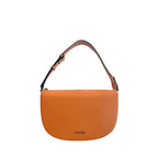 Twinset Orange Polyurethane Women Shoulder Bag