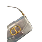 Twinset Silver PU Women Shoulder Bag