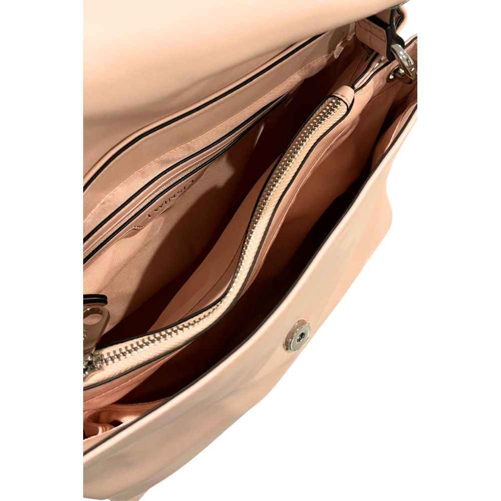 Twinset Pink PU Women Handbag