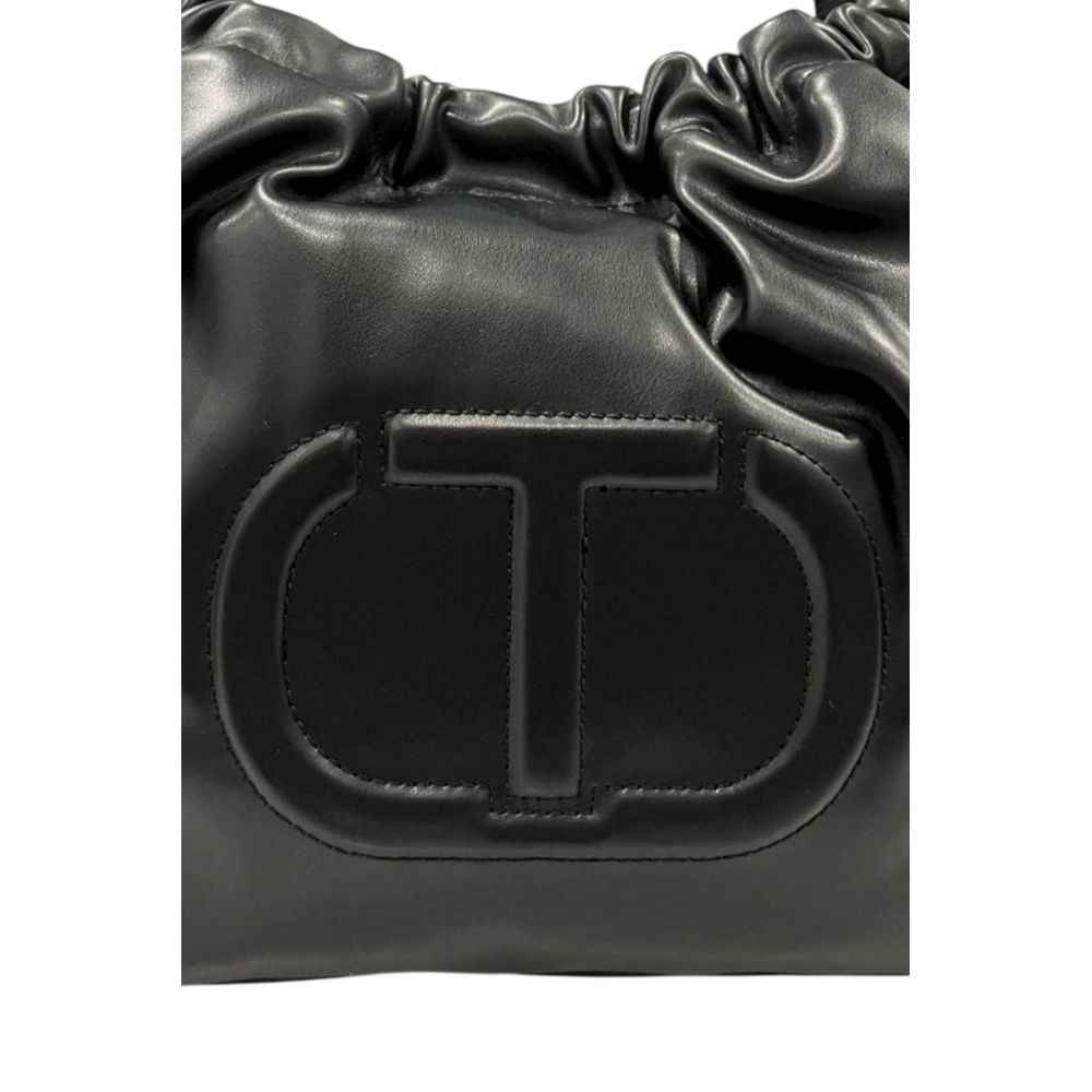 Twinset Black Polyethylene Clutch Bag