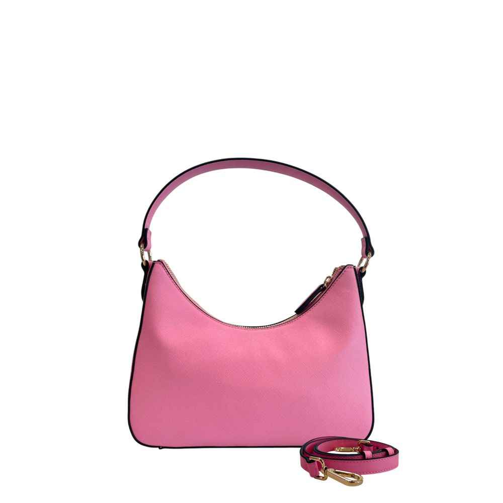 Twinset Pink PU Women Shoulder Bag