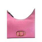 Twinset Pink PU Women Shoulder Bag