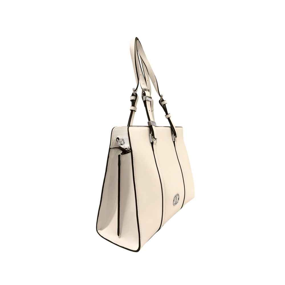 Twinset White PU Women Shoulder Bag