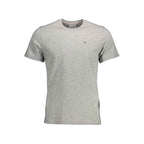 Tommy Hilfiger Grigio Cotton Men T-Shirt