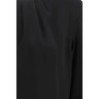 Max Mara Black Triacetate Blouse