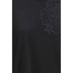Max Mara Black Silk Sweatshirt