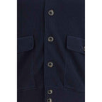 Valstar Blue Fleece Wool Jackets And Coat