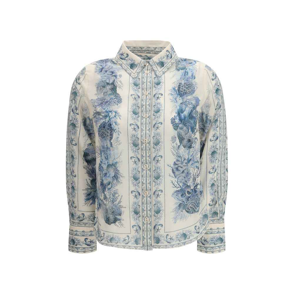 Zimmermann Multicolor Cotton Pattern Shirt