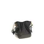 Saint Laurent Black Lamb Ovis Aries Aries Clutch Bag