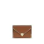 Valentino Garavani Bicolor Calf Leather Bos Taurus Wallet