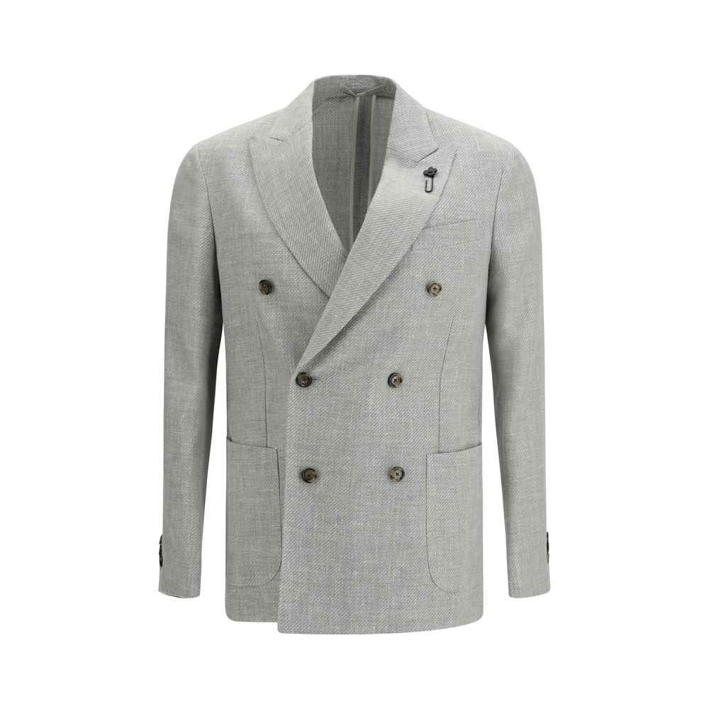 Lardini Bicolor Wool Blazer