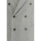 Lardini Bicolor Wool Blazer