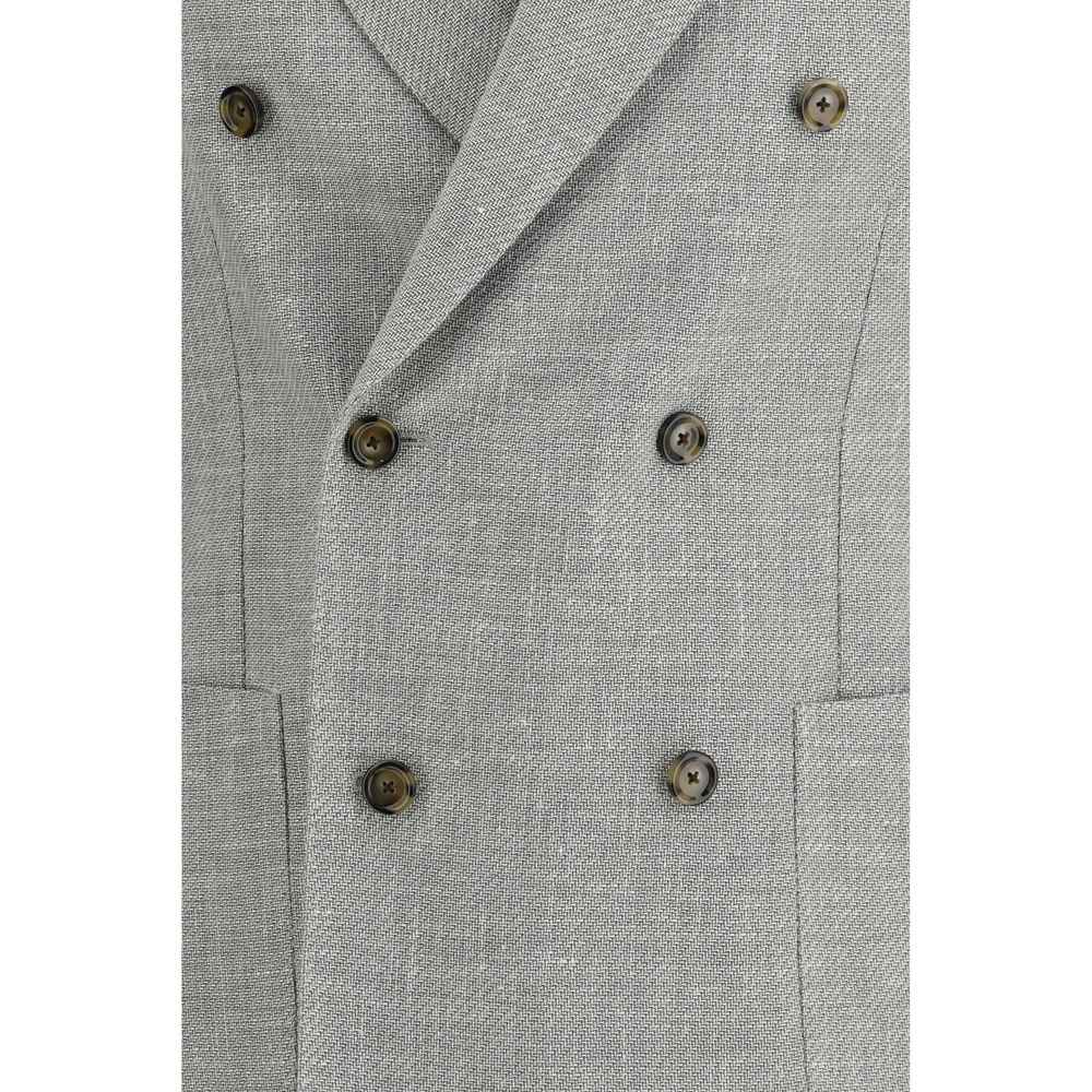 Lardini Bicolor Wool Blazer