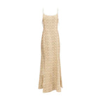 Kristina Ti Multicolor Viscose Casual Dress