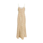 Kristina Ti Multicolor Viscose Casual Dress