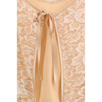 Kristina Ti Orange Silk Blouse