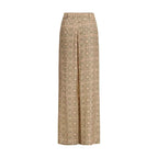 Kristina Ti Multicolor Viscose Casual Pants
