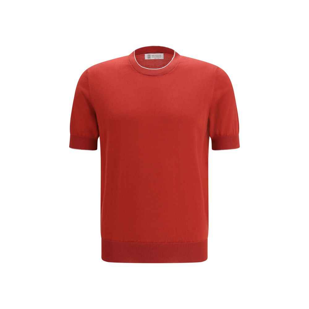 Brunello Cucinelli Multicolor Cotton T-Shirt